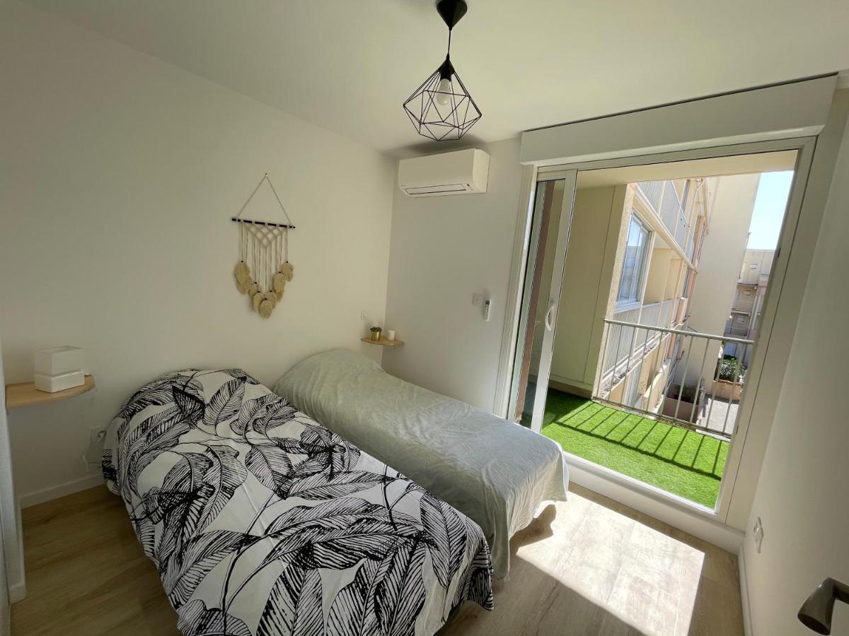 Apartamento T3 Expo Sud-Est - Parking - Piscine - Clim - Wifi Gruissan Exterior foto