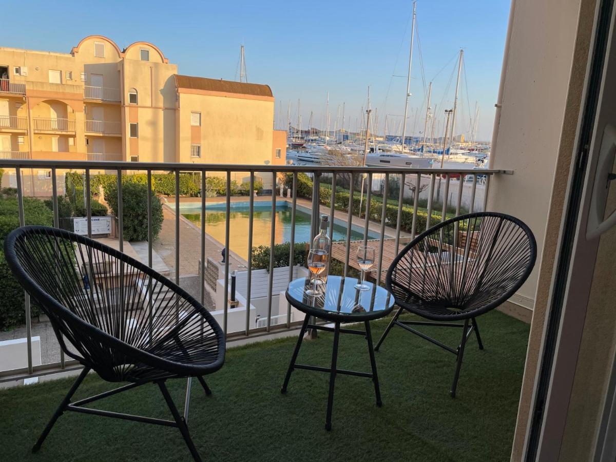 Apartamento T3 Expo Sud-Est - Parking - Piscine - Clim - Wifi Gruissan Exterior foto